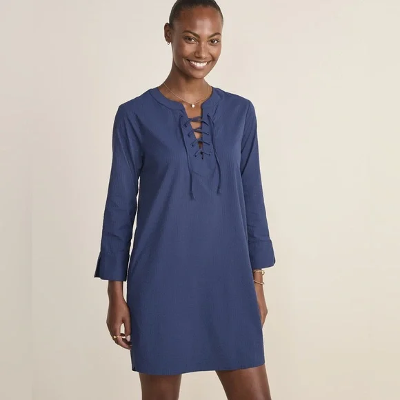 vineyard vines dress VINEYARD VINES STRIPE FLOUNCE FLUTTER DRESS-FEATURED  Cape Cod Fashionista